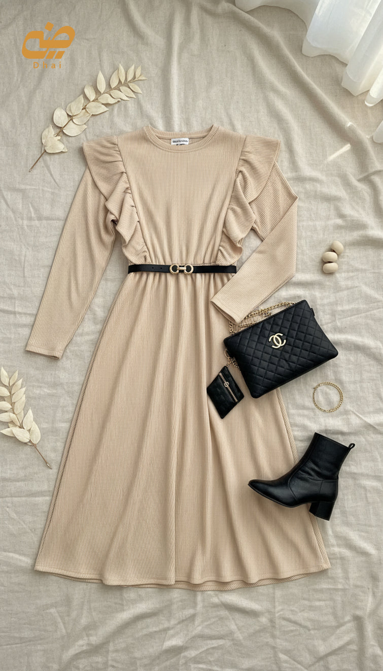 Beige dress
