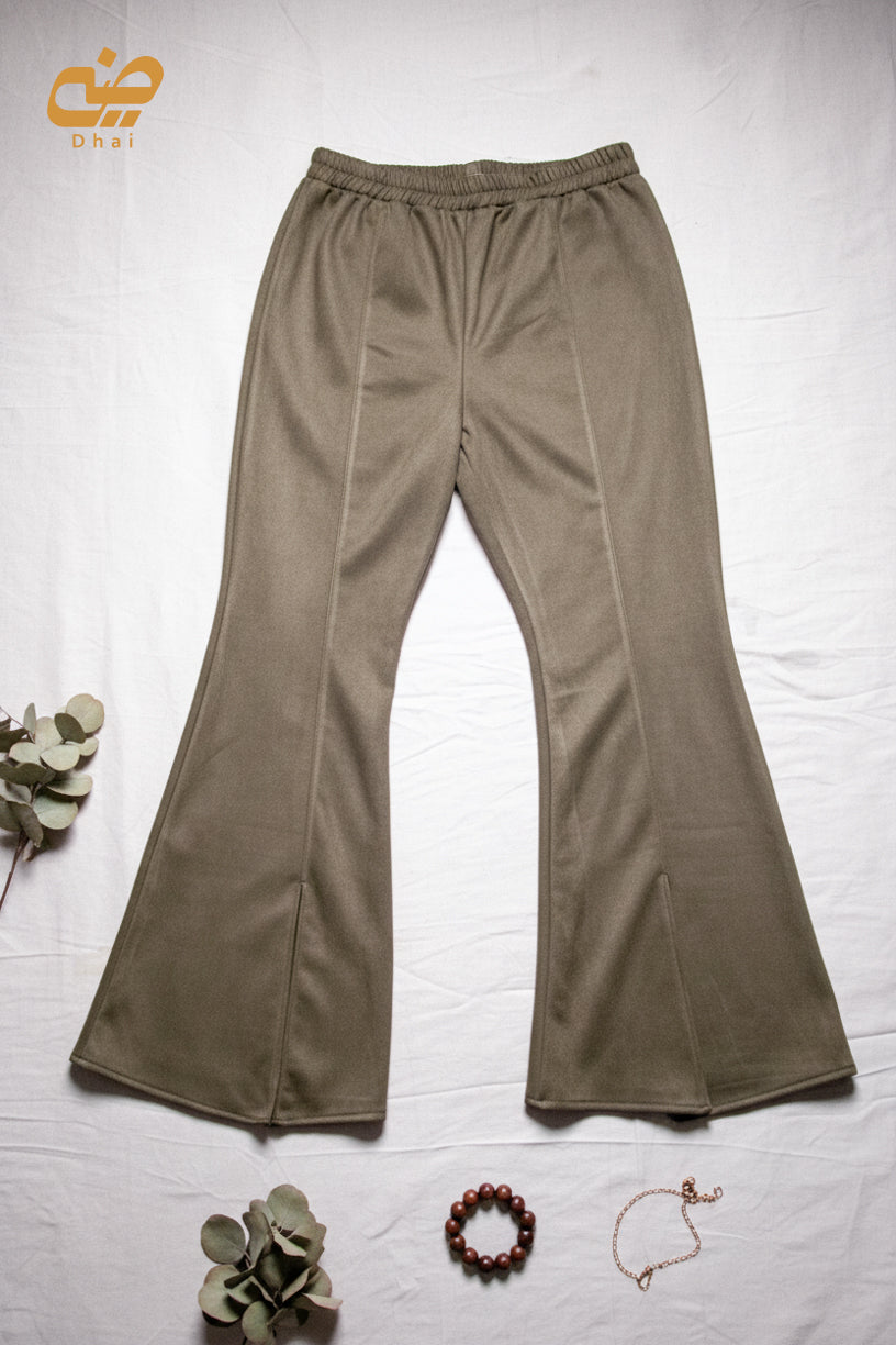 Olive Green wrap suit